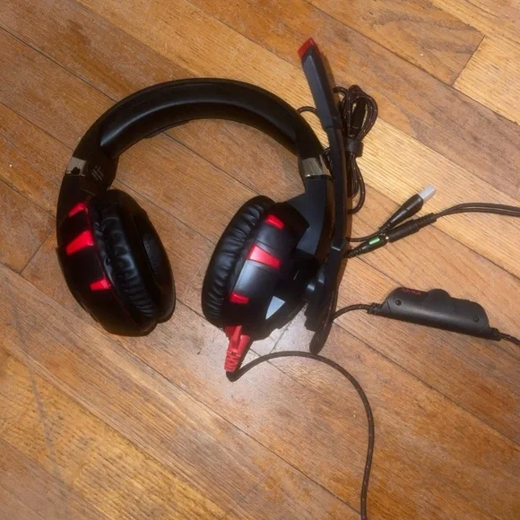 Run Mus K2 Pro High Performance Professional Gaming Headset Microphone Mic 5E - Picture 1 of 4